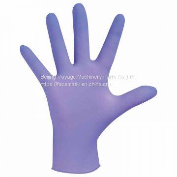 vinyl disposable glove clear/yellow stretch vinyl gloves/disposable clear color gloves