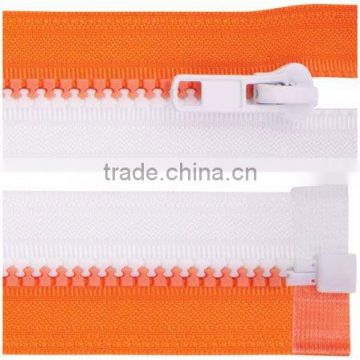 Quality No.5 Fashion Blended Color Plastic vislon Zipper for sales