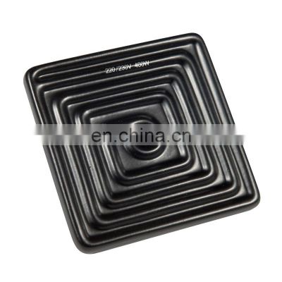 122*122mm 80*80mm 60*60mm square flat ceramic heater heating element for vacuum forming