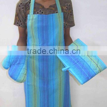 Ajustable kitchen apron textile