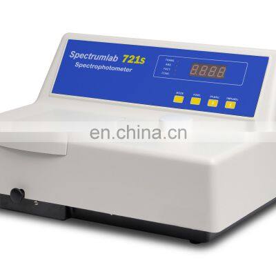 High quality Vis Spectrophotometer for Clinical and Laboratory Analysis