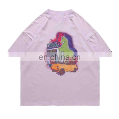Casual style Printing Organic Cotton T-shirt solid color Man T-shirt for new season