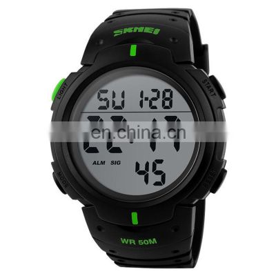 International wrist watch skmei brand PU band watches new times digital watch