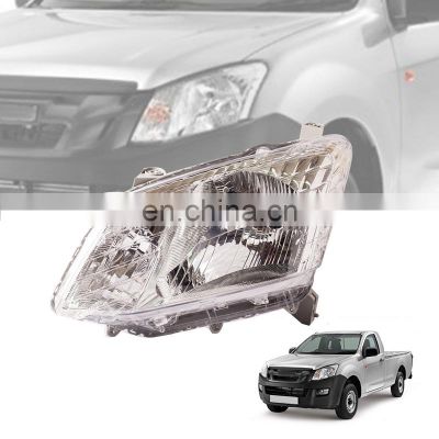 GELING Professional Service Working Light PC ABS 12V Halogen Auto Head Lights For ISUZU DMAX 2014