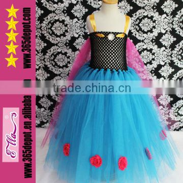 New style queen's dress halter top in deep color