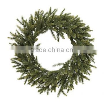 2015 high quality pe christmas wreath decoration