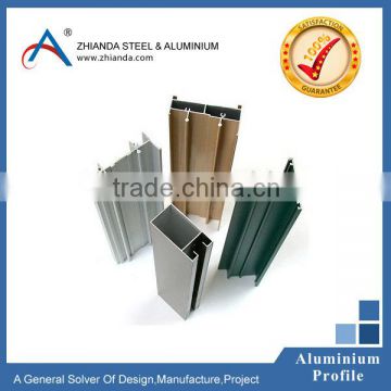 ZAD-0115 all kinds of surface treatment aluminum profile for windows and doors