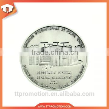 Promotional high quality style replica silver coin