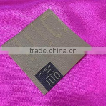 China factory price excellent quality t-shirt embroidery woven label