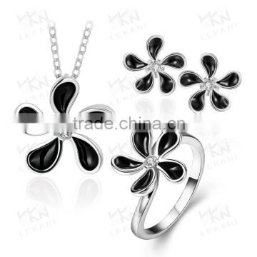 Classical Flower 18K Gold Plated Jewelry Set wholesale