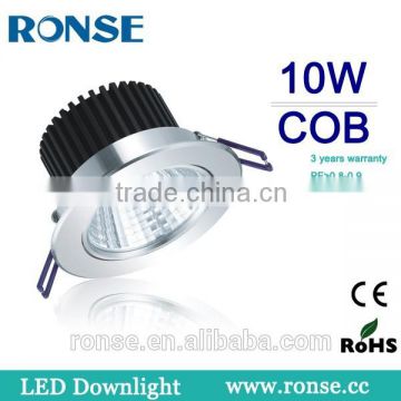 Ronse chinese mainland factory led ceiling light alluminum housing recessed type(RS-2040(A))