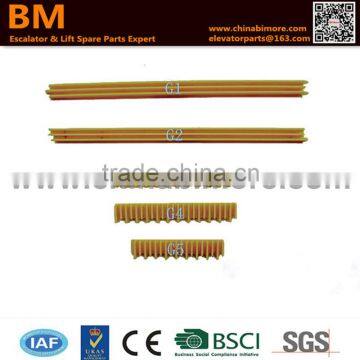 16GO455G2,506NCE Escalator Demarcation Strip,ABS,Yellow,Right
