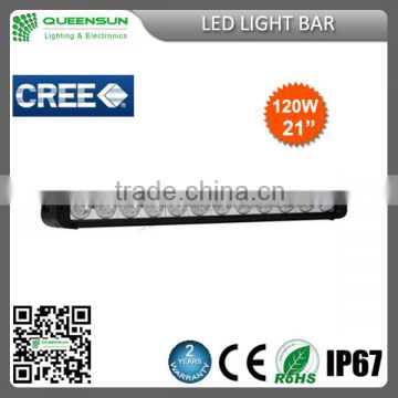 Factory price 9-32V 21inch 120w led light bar for car