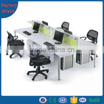 Modern Modular Cubicle Office Screen Steel Frame Partitions Office Desk