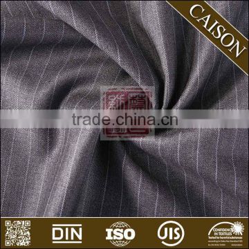 Newest Design Useful Wrinkleproof Gray Striped TR Fabric