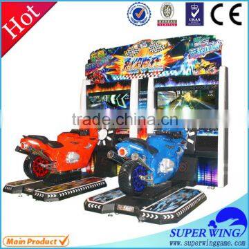 Arcade coin operated racing game 47 inch LCD motorcycle arcade games sale