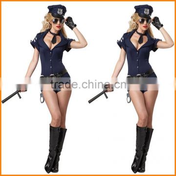 Women's dress sey suit office police game Costume Halloween role play service