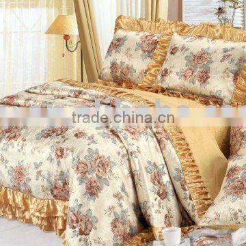 luxury and high quality European style 6pc bedding set