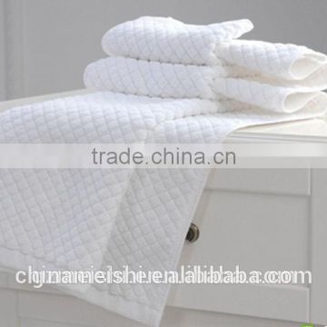 Super soft 100% cotton towel set/16s towel set, white color bath towel