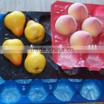 Nested Colorful PP Apple Tray