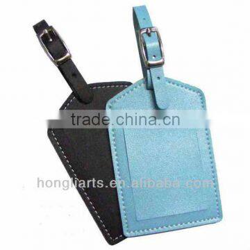 JLT011 PU leather luggage tag