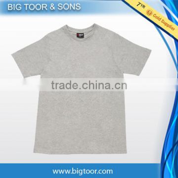 Outdoor clothing Plain T-shirt for Printing Silver Color ECO Friendly