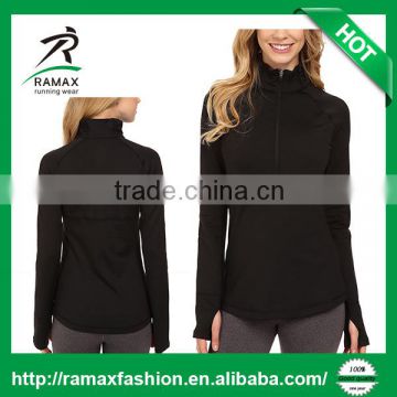 Ramax Custom Women Blank Cold Weather Half Zip Pullover