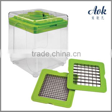 Large-capacity fruit and vegetable chopper