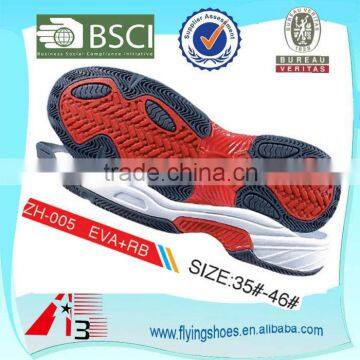 men wide size range rubber basketball shoes sole in sole