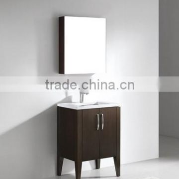 24 Inch Modern Walnut Bathroom Vanity LN-S5141