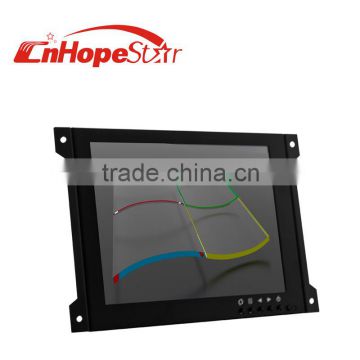 Metal case open frame 16:9 usb vga inputs 7 inch hdmi touchscreen monitor