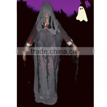 cheap polyester dark color halloween beggar costume