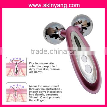 Home Use Beauty Roller Anti Wrinkle Skin Scrub microcurrent portable galvanizing machine