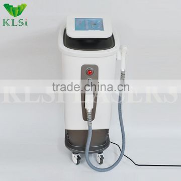 Safely and effectively treats hair on skin of laser hair removal equipment