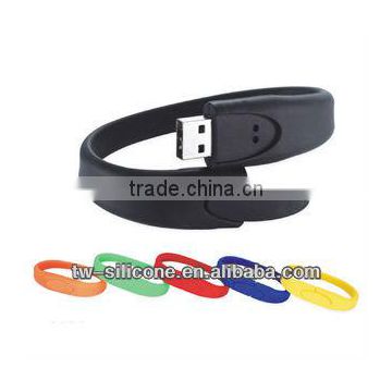 New Design 2013 new product custom silicone wristband usb to serial driver