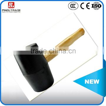 wooden handle rubber sledge mallet hammer