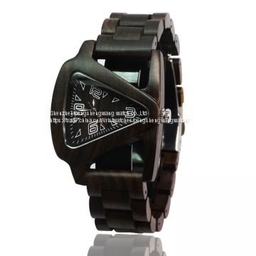 Good-looking wooden watch for men from Shenzhen PSW factory