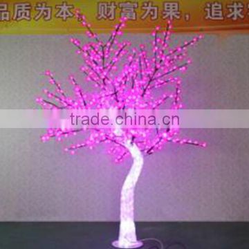 led christmas decoration 230cm Height outdoor artificial cyan with pink flashing solar trees garden light EDS06 1420
