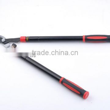 bypass lopper with telescopic round steel handle