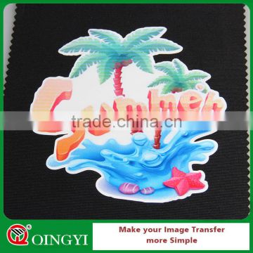 QingYi PU printable heat transfer vinyl for dark fabric