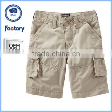 2016 new custom mens cargo shorts khaki and blue shorts