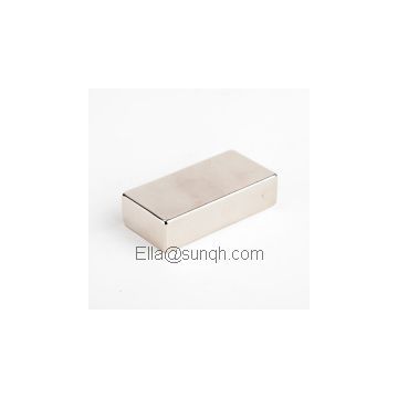 Industry high quality permanent rare earth strong Ndfeb motor Rectangle,square,block magnet F100*50*20MM,N50,NICUNI
