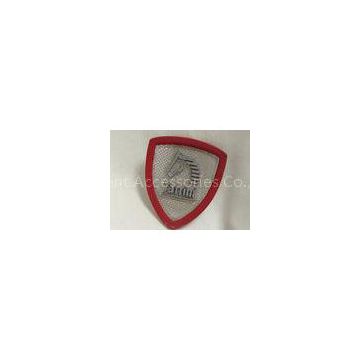 Custom Rubber Logo Patches Silicone Badge For Outdoor Wear / Shoes / Bags