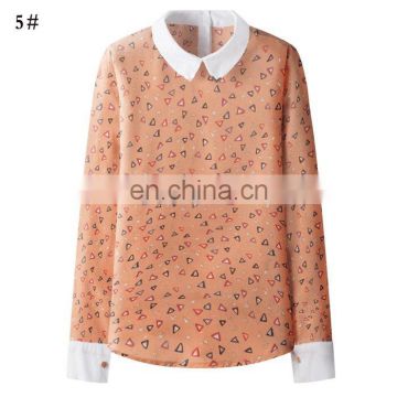 2015 summer blouses new design,styles of chiffon blouses,chiffon blouses