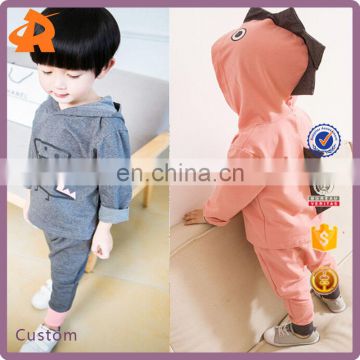 Kids Wear China, Kids Dinosaur Funny Cartoon Sportwear, Matching Tops and Pants