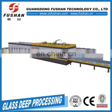 experienced manufacturer forced convection tempered glass machine price with individual generators