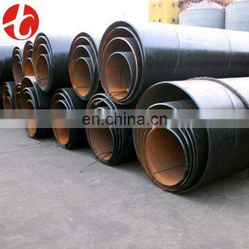 black spiral welded mild steel pipe