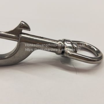 Eye Bolt Snap HKS225 Highly Polished For Sail Boats & Yachts Stainless Steel Swivel