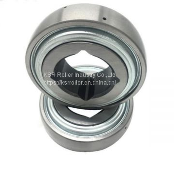Spherical plain bearings and rod ends with a male thread