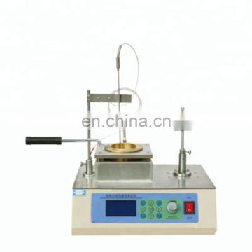 Bitumen flash point and ignition point tester, Opening cup method Cleveland flash point tester